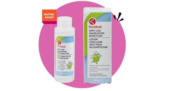 Kruidvat Lotion capillaire anti-poux au diméthicone